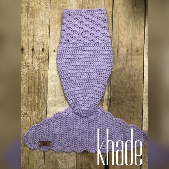 Crochet Mermaid Tail - Picture 1 of 1